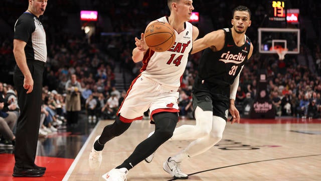 Heat Trail Blazers Basketball 