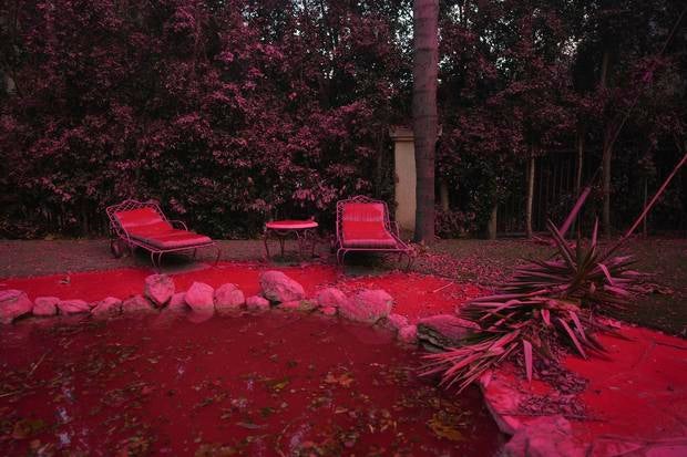 California Wildfires Fire Retardant 