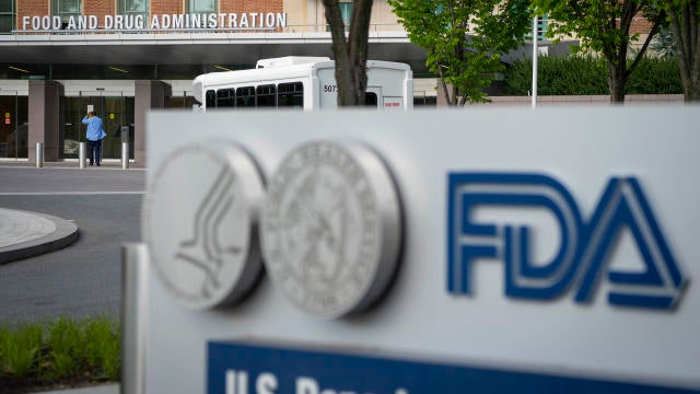 FDA sign outside the agency's headquarters building In Maryland
