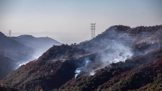 Powerful Winds Fuel Multiple Fires Across Los Angeles Area 