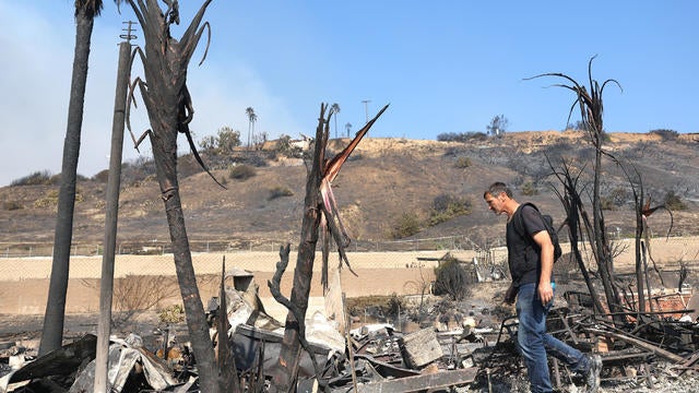 Powerful Winds Fuel Multiple Fires Across Los Angeles Area 