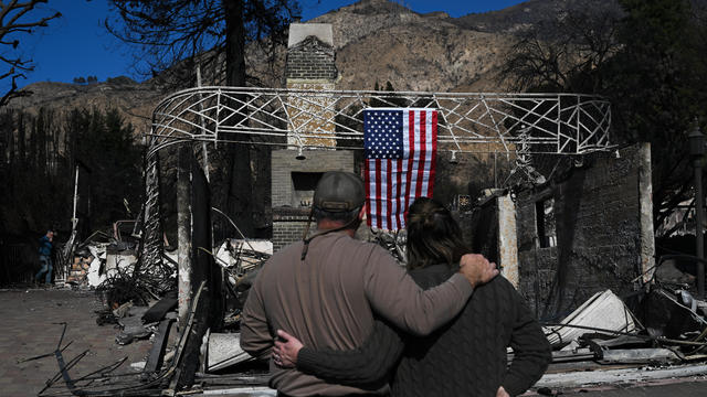 Los Angeles Fire: Family visits their burned Altadena home 