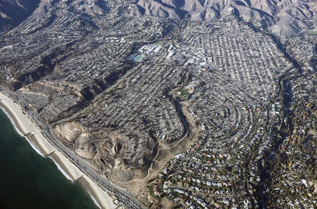 Powerful Winds Fuel Multiple Fires Across Los Angeles Area 