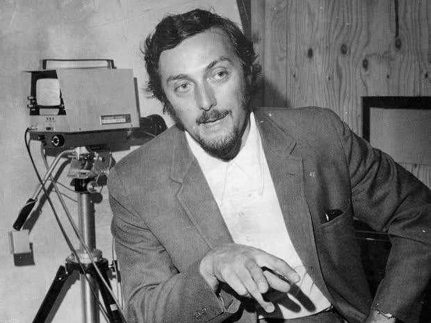 Stanford Professor Philip Zimbardo dicsusses the Stanford Prison Experiment on August 20, 1971. 