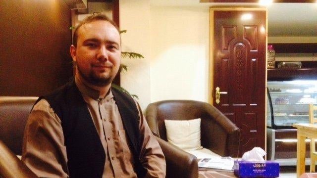 Ryan Corbett in Afghanistan.