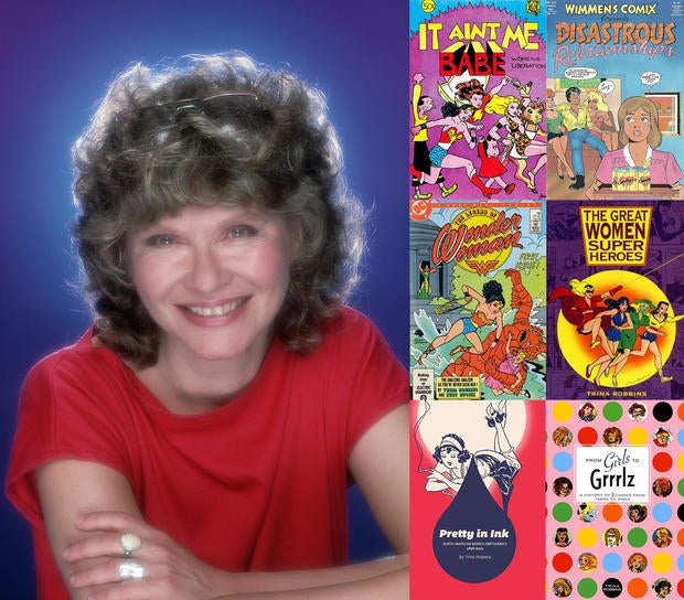 Cartoonist Trina Robbins 